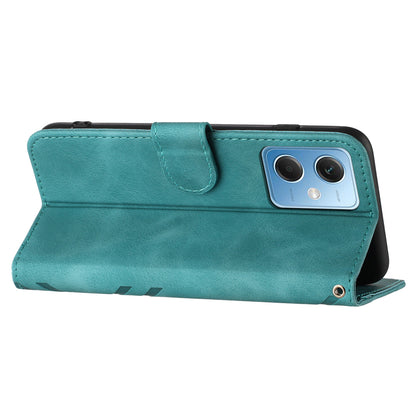 YX0040 For Xiaomi Redmi Note 12 5G (China) / (India) / (Global) / Poco X5 5G Wallet Phone Case Imprinted Pattern PU Leather Stand Cover