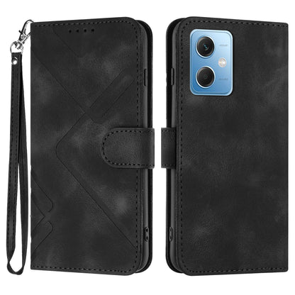 YX0040 For Xiaomi Redmi Note 12 5G (China) / (India) / (Global) / Poco X5 5G Wallet Phone Case Imprinted Pattern PU Leather Stand Cover