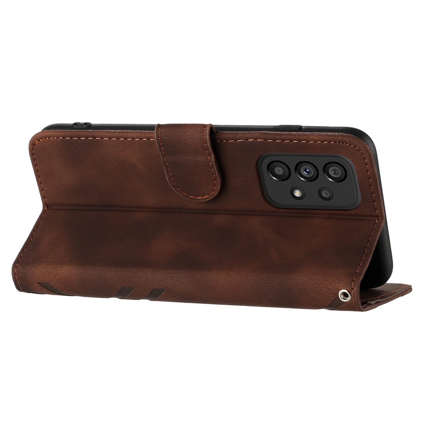 YX0040 For Samsung Galaxy A53 5G Phone Stand Case Imprinted Pattern PU Leather Cover Wallet