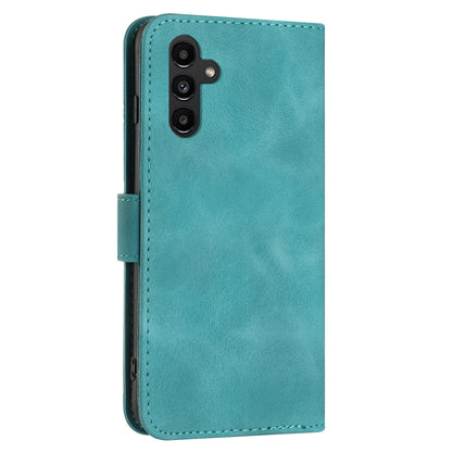 YX0040 For Samsung Galaxy A34 5G Skin-friendly Leather Phone Stand Case Wallet Imprinted Pattern Cover