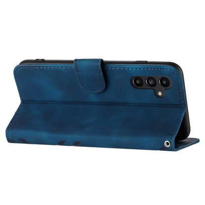 YX0040 For Samsung Galaxy A34 5G Skin-friendly Leather Phone Stand Case Wallet Imprinted Pattern Cover