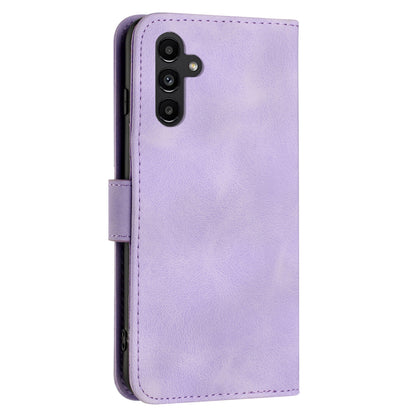 YX0040 For Samsung Galaxy A34 5G Skin-friendly Leather Phone Stand Case Wallet Imprinted Pattern Cover