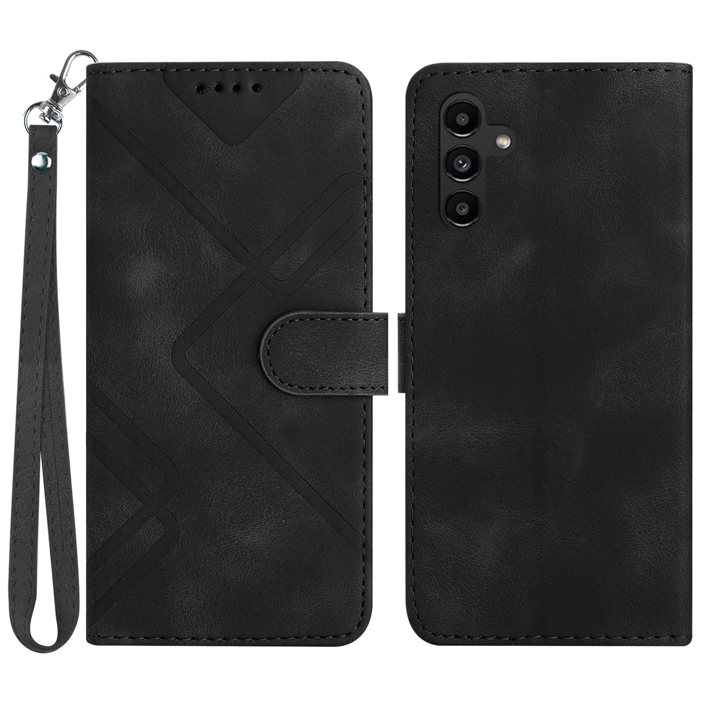 YX0040 For Samsung Galaxy A54 5G Cell Phone Case Imprinted Pattern PU Leather Stand Cover Wallet
