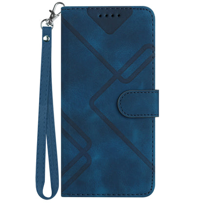 YX0040 For Samsung Galaxy A04s 4G / A04 4G / A13 5G Anti-Scratch PU Leather Cover Wallet Imprinted Pattern Cell Phone Stand Case
