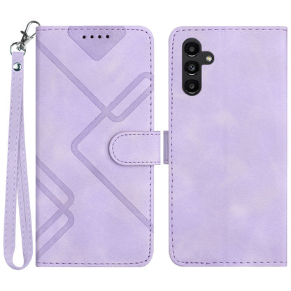 YX0040 Full Protection Case for Samsung Galaxy A14 5G Imprinted Pattern PU Leather Phone Cover Wallet