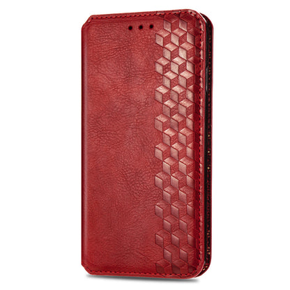For Honor X40 5G / X9a 5G / Magic5 Lite 5G Rhombus Imprint Shockproof Cover Leather Wallet Stand Phone Case