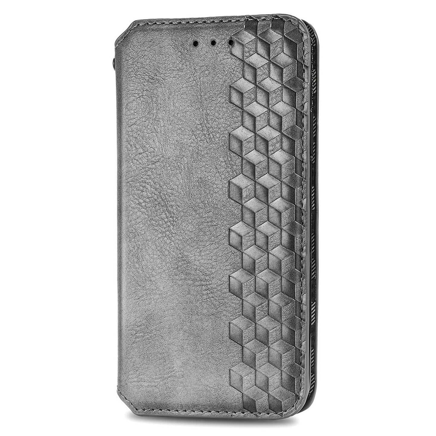 For Honor X40 5G / X9a 5G / Magic5 Lite 5G Rhombus Imprint Shockproof Cover Leather Wallet Stand Phone Case