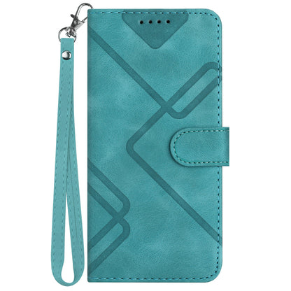 YX0040 For Samsung Galaxy A24 4G Shockproof Wallet Phone Case Imprinted Pattern PU Leather Stand Cover