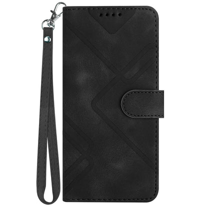 YX0040 For Samsung Galaxy A24 4G Shockproof Wallet Phone Case Imprinted Pattern PU Leather Stand Cover