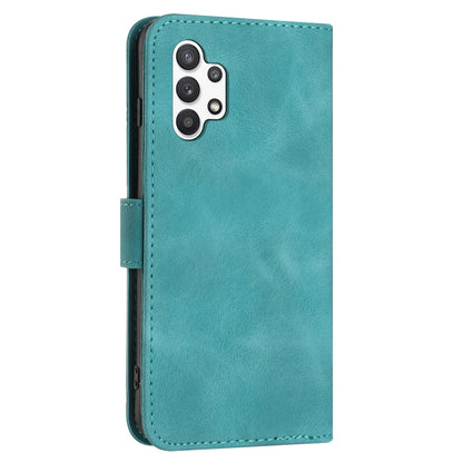 YX0040 For Samsung Galaxy A32 5G / M32 5G Imprinted Leather Case Phone Cover with Stand Wallet
