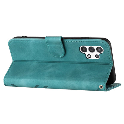 YX0040 For Samsung Galaxy A32 5G / M32 5G Imprinted Leather Case Phone Cover with Stand Wallet