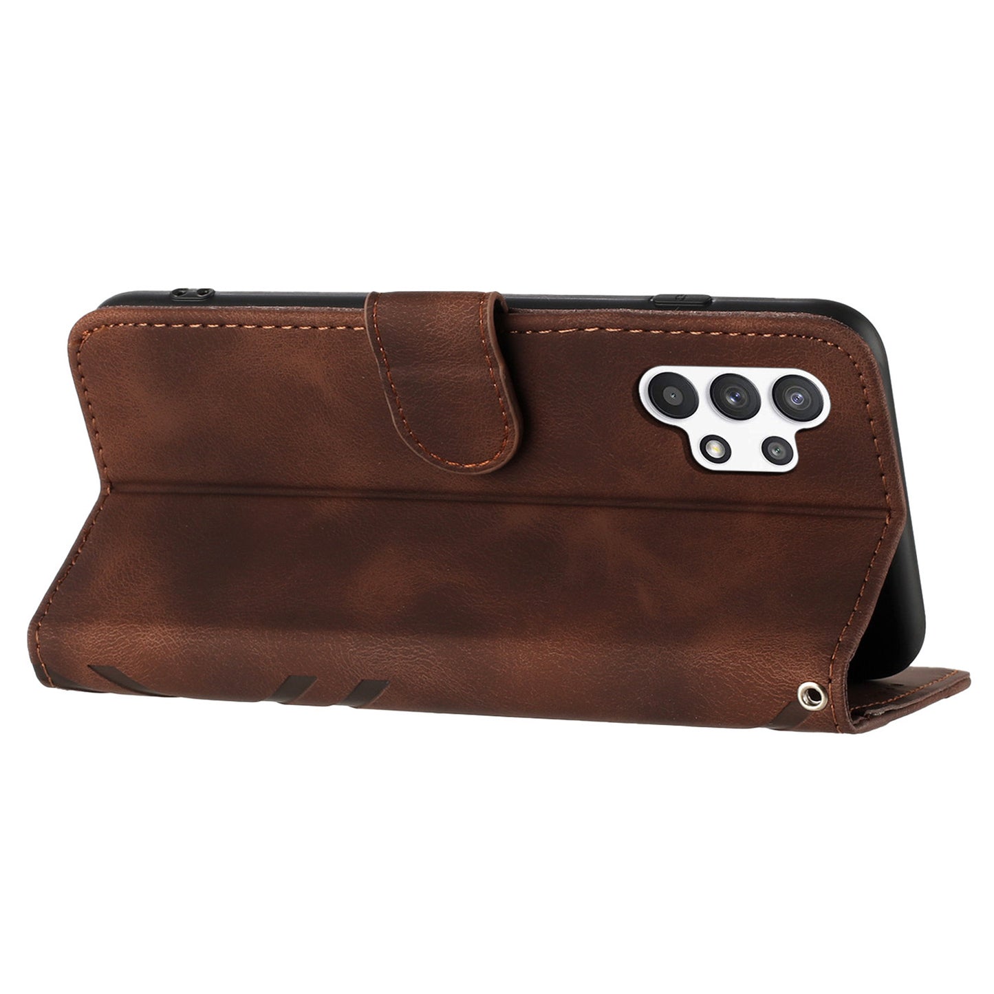 YX0040 For Samsung Galaxy A32 5G / M32 5G Imprinted Leather Case Phone Cover with Stand Wallet