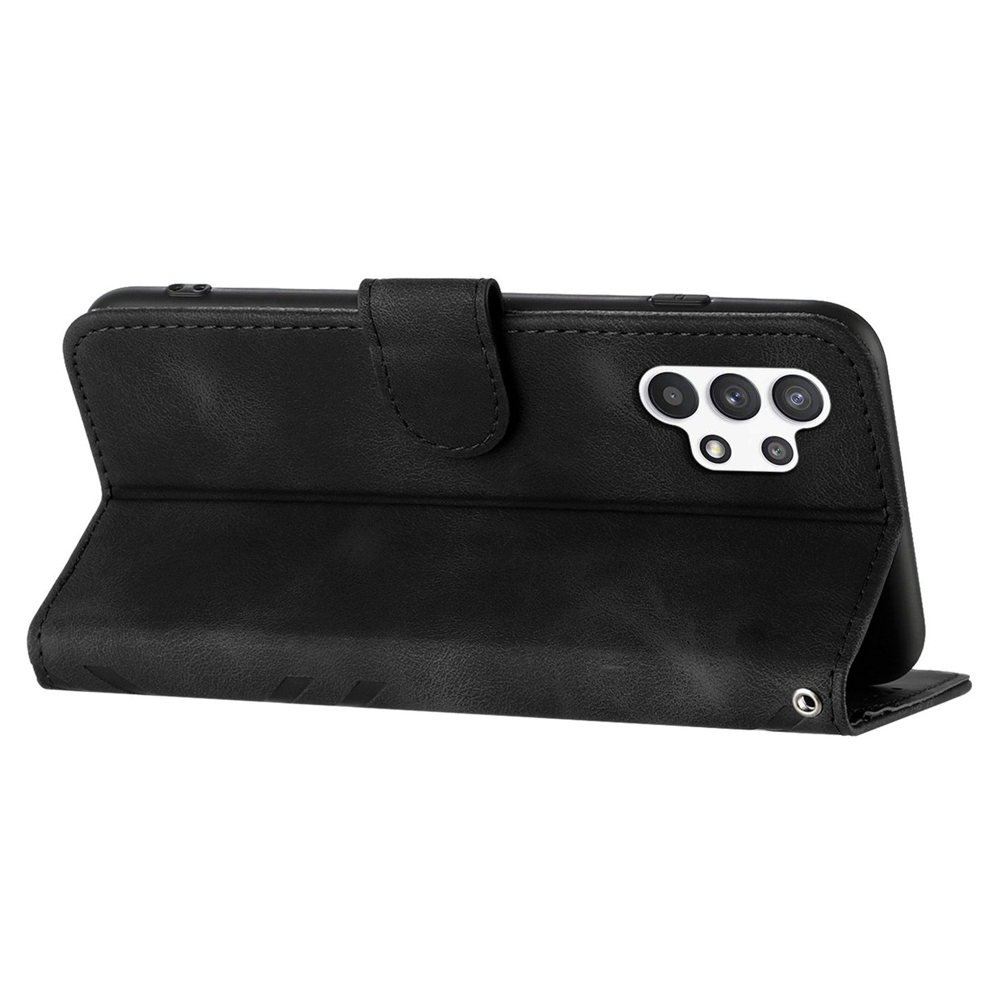 YX0040 For Samsung Galaxy A32 5G / M32 5G Imprinted Leather Case Phone Cover with Stand Wallet