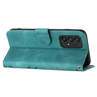 YX0040 For Samsung Galaxy A33 5G Leather Stand Wallet Phone Case Imprinted Pattern Phone Cover