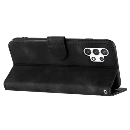 YX0040 For Samsung Galaxy A13 4G Imprinted Phone Wallet Case PU Leather Foldable Stand Cover