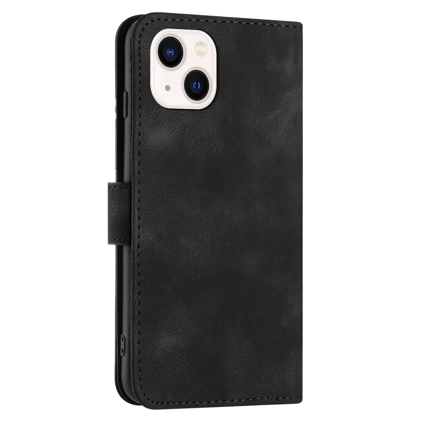 YX0040 For iPhone 13 mini 5.4 inch Stylish Imprinted Phone Case PU Leather Wallet Stand Cover