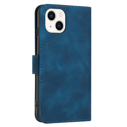 YX0040 For iPhone 13 mini 5.4 inch Stylish Imprinted Phone Case PU Leather Wallet Stand Cover