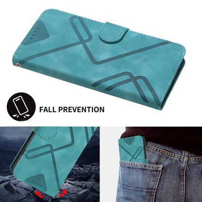 YX0040 Stand Phone Case for iPhone 13 Pro , Imprinted Pattern PU Leather Wallet Anti-drop Cover