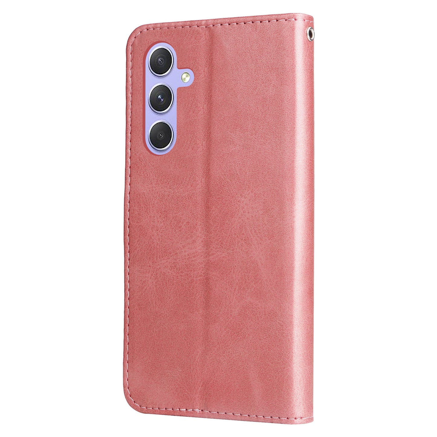For Samsung Galaxy M54 5G / F54 5G PU Leather Zipper Pocket Phone Case Calf Texture Wallet Stand Cover