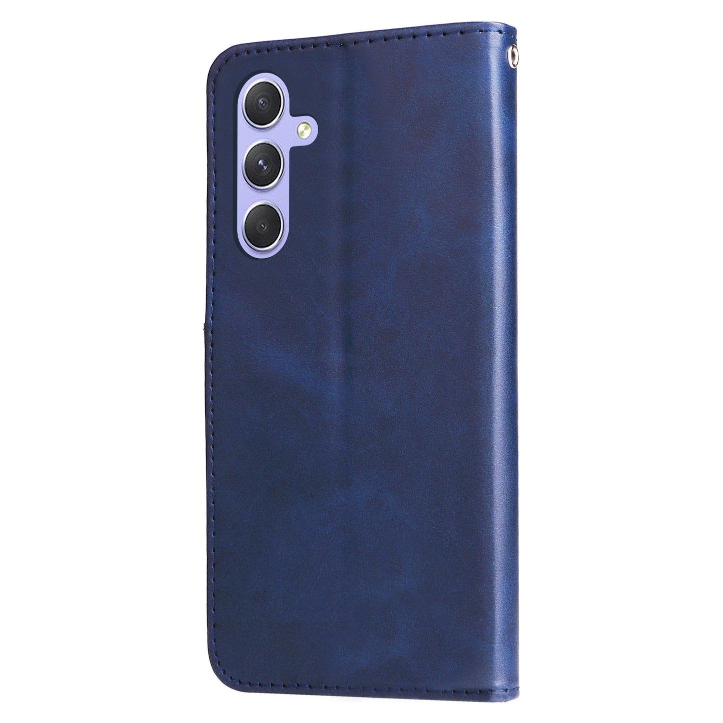 For Samsung Galaxy M54 5G / F54 5G PU Leather Zipper Pocket Phone Case Calf Texture Wallet Stand Cover