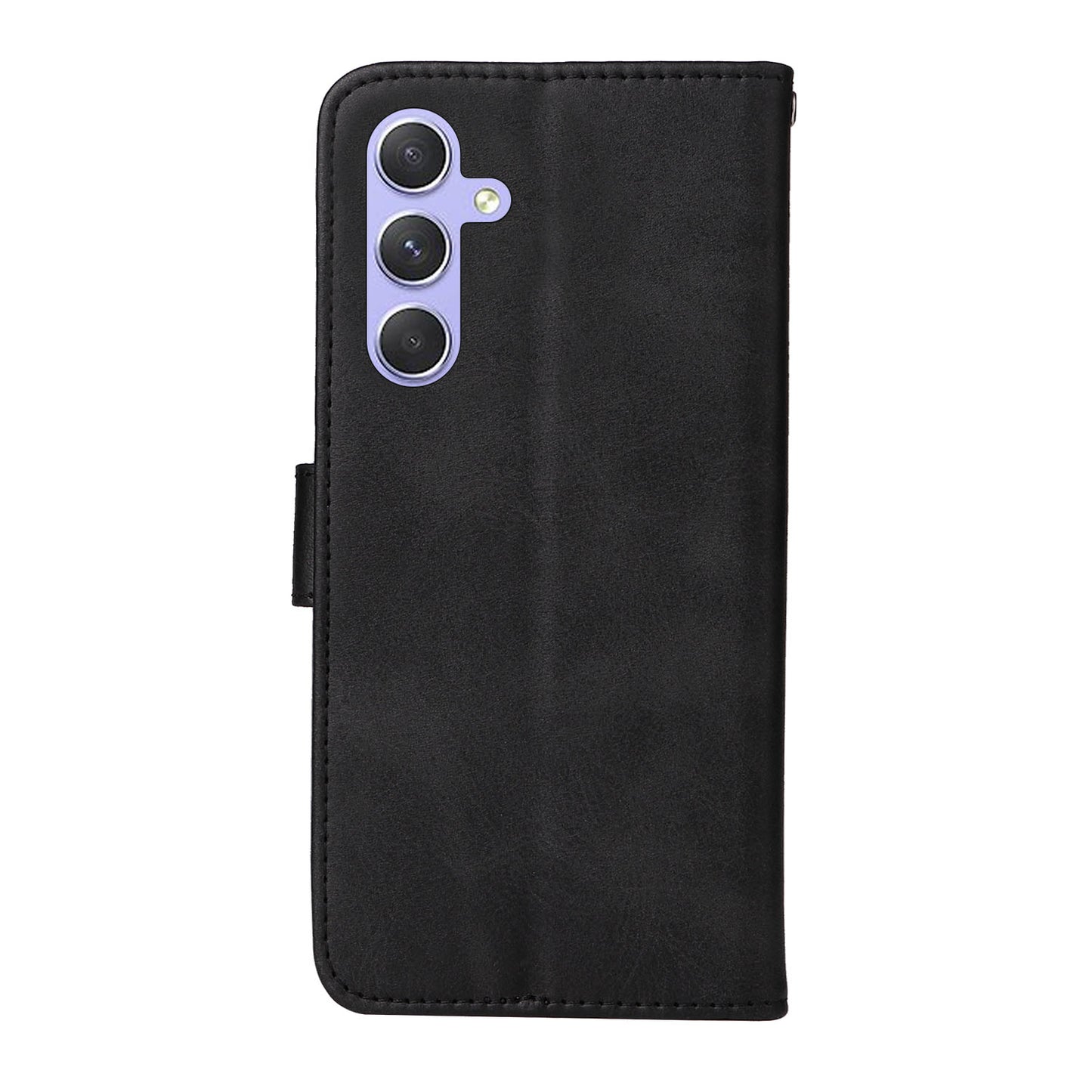 For Samsung Galaxy M54 5G / F54 5G Flip Protective Phone Cover PU Leather Calf Texture Stand Wallet Case