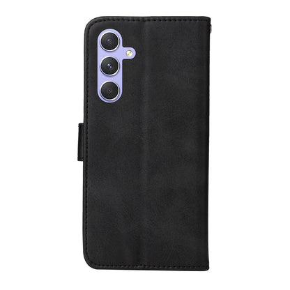 For Samsung Galaxy M54 5G / F54 5G Flip Protective Phone Cover PU Leather Calf Texture Stand Wallet Case