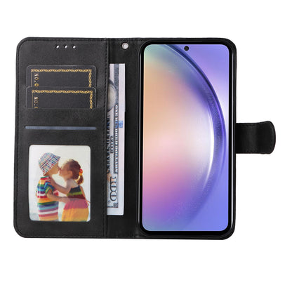 For Samsung Galaxy M54 5G / F54 5G Flip Protective Phone Cover PU Leather Calf Texture Stand Wallet Case