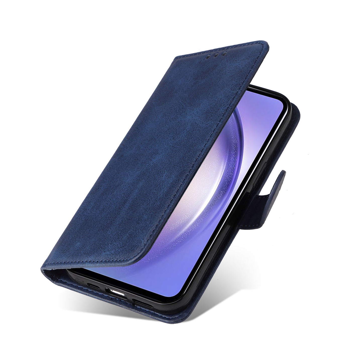 For Samsung Galaxy M54 5G / F54 5G Flip Protective Phone Cover PU Leather Calf Texture Stand Wallet Case