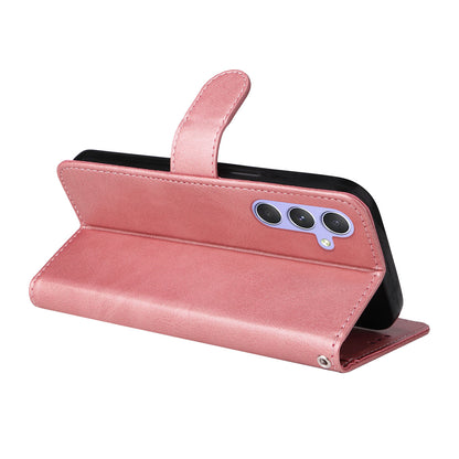 For Samsung Galaxy M54 5G / F54 5G Flip Protective Phone Cover PU Leather Calf Texture Stand Wallet Case