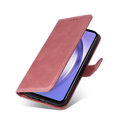 For Samsung Galaxy M54 5G / F54 5G Flip Protective Phone Cover PU Leather Calf Texture Stand Wallet Case