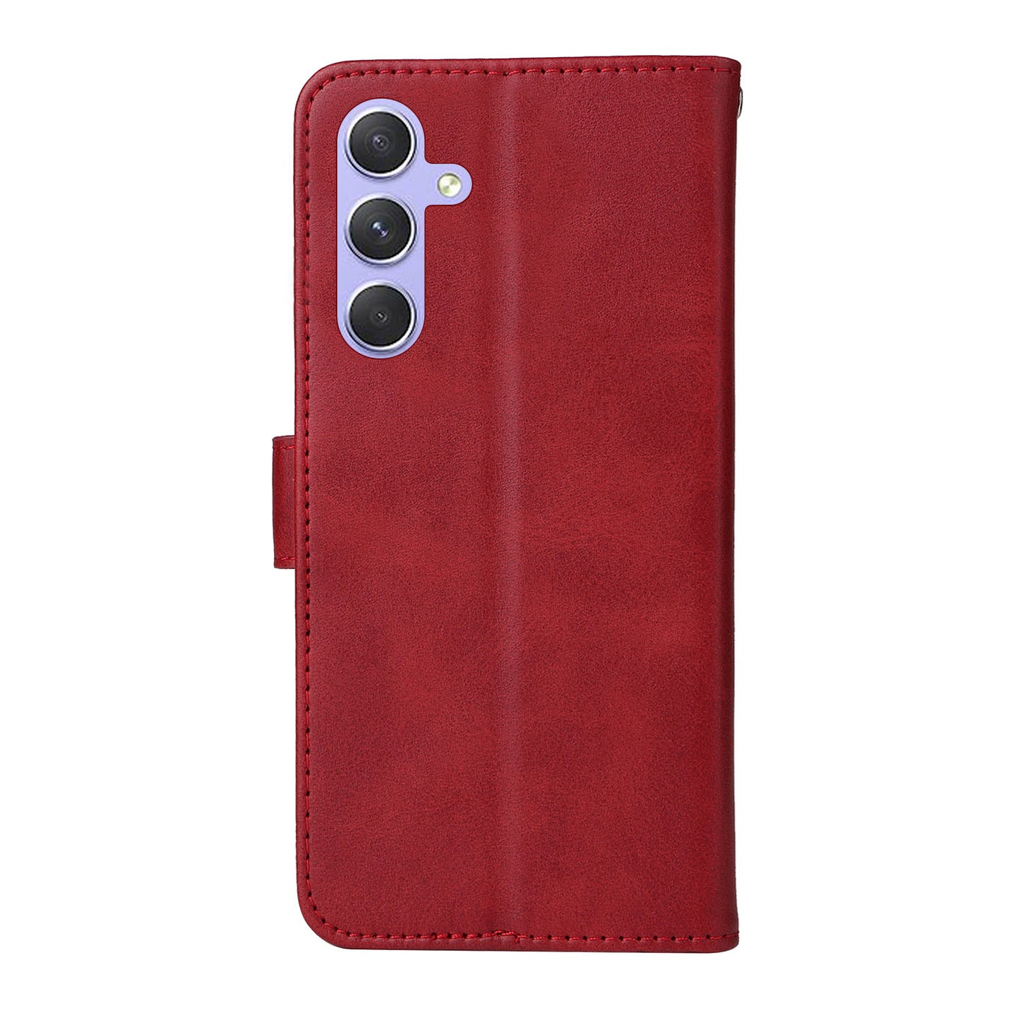 For Samsung Galaxy M54 5G / F54 5G Flip Protective Phone Cover PU Leather Calf Texture Stand Wallet Case