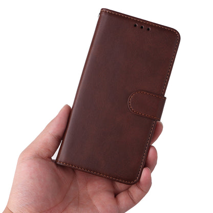 For Samsung Galaxy M54 5G / F54 5G Flip Protective Phone Cover PU Leather Calf Texture Stand Wallet Case