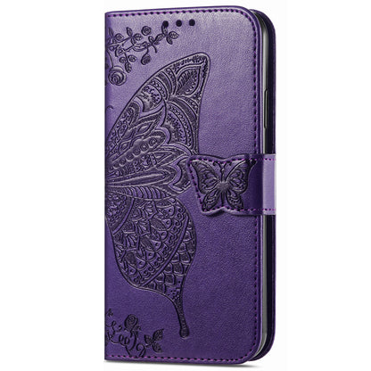 For Tecno Spark 10C 4G PU Leather Flip Cover Imprinting Butterfly Stand Wallet Cell Phone Case
