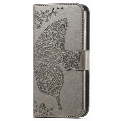 For Nokia G22 Wallet Flip Folio Cover PU Leather Stand Butterfly Imprinted Phone Case