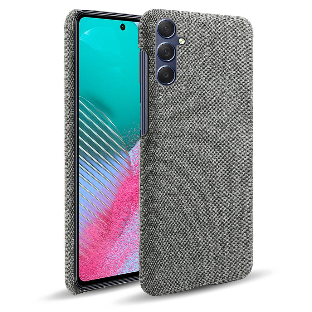 For Samsung Galaxy A24 4G Non-Slip Case Cloth+Hard PC Protective Guardian Phone Cover