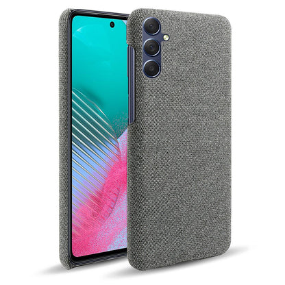 For Samsung Galaxy A24 4G Non-Slip Case Cloth+Hard PC Protective Guardian Phone Cover