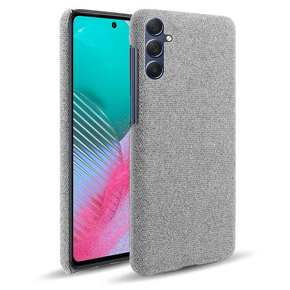 For Samsung Galaxy A24 4G Non-Slip Case Cloth+Hard PC Protective Guardian Phone Cover