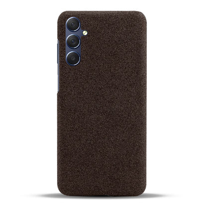 For Samsung Galaxy A24 4G Non-Slip Case Cloth+Hard PC Protective Guardian Phone Cover