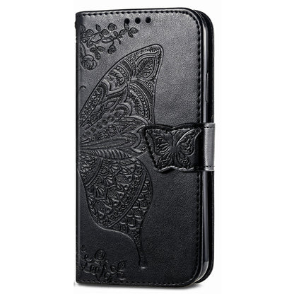 Wallet Phone Case for Honor X7a 4G / Play 40 Plus 5G , PU Leather Stand Butterfly Imprinted Cover