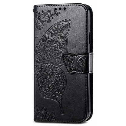 For Honor X8a 4G PU Leather Phone Case Stand Wallet Butterfly Imprinted Flip Cover