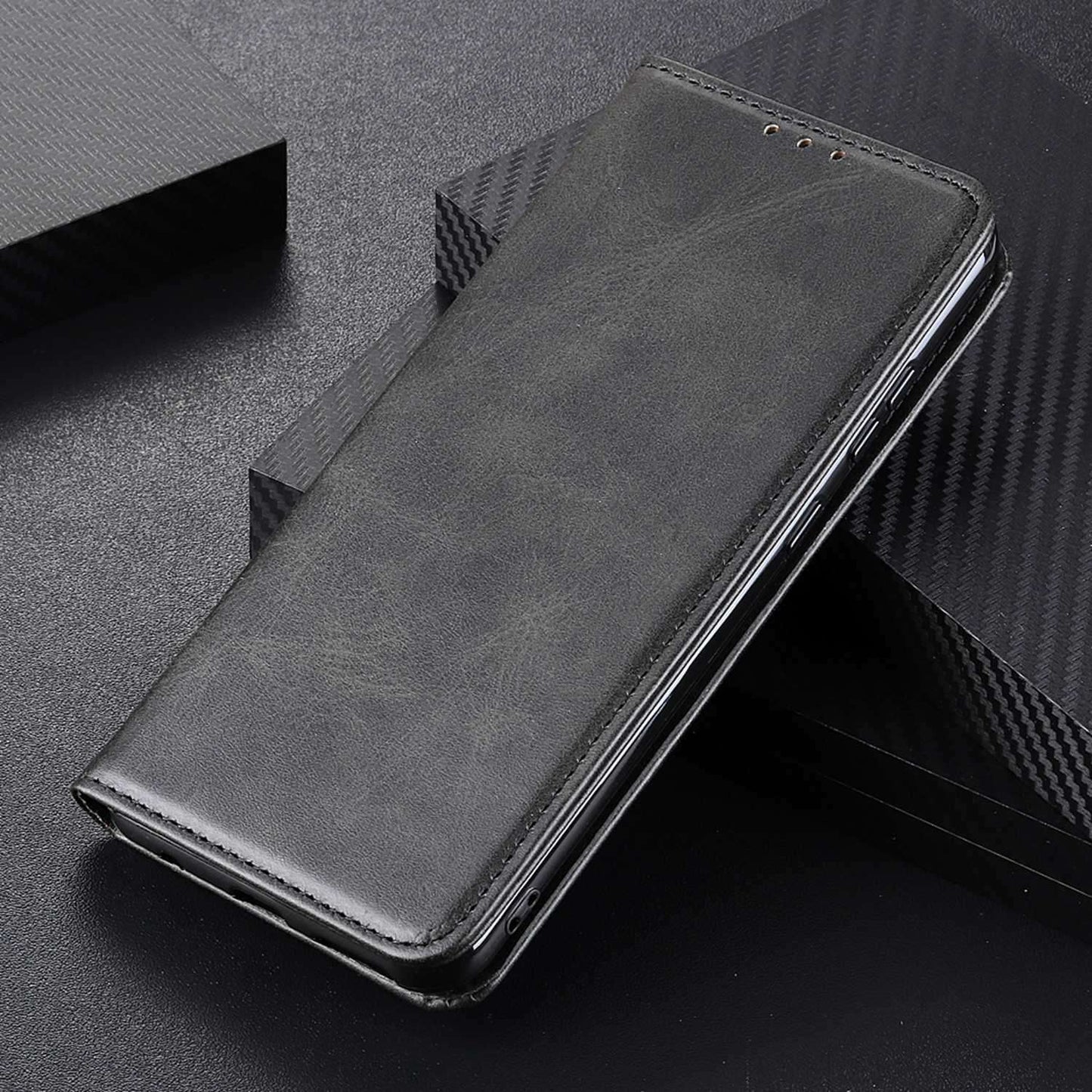 For Xiaomi Redmi Note 12S 4G Split Leather Shockproof Phone Case Wallet Stand Cover