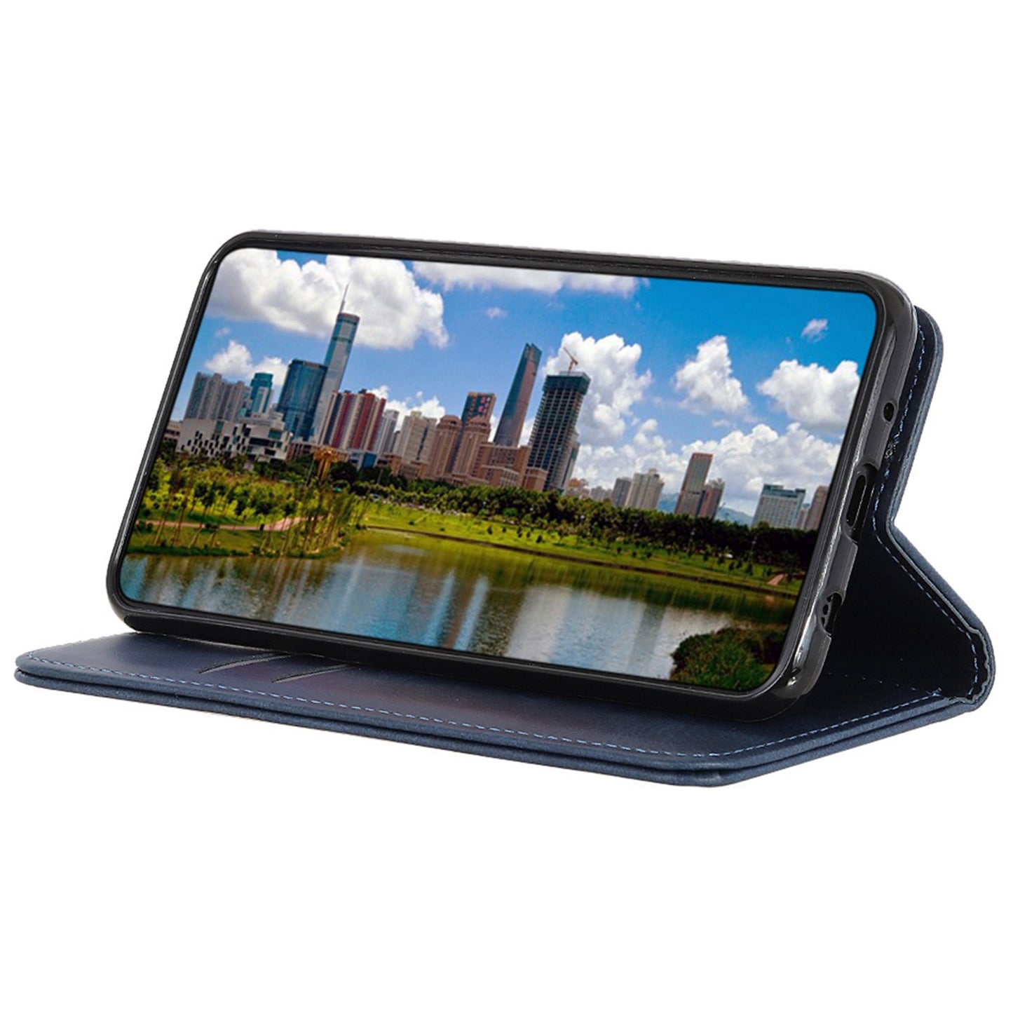 For Xiaomi Redmi Note 12S 4G Split Leather Shockproof Phone Case Wallet Stand Cover