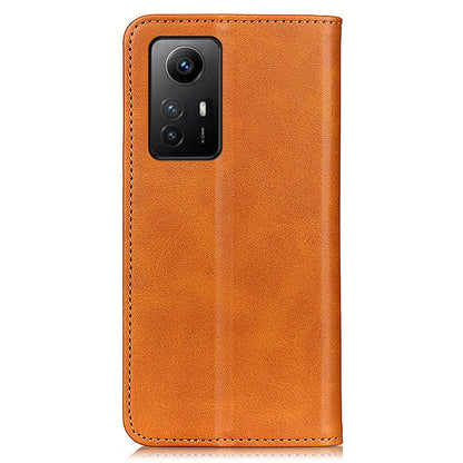 For Xiaomi Redmi Note 12S 4G Split Leather Shockproof Phone Case Wallet Stand Cover