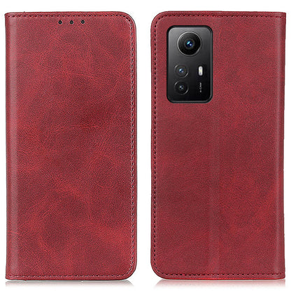 For Xiaomi Redmi Note 12S 4G Split Leather Shockproof Phone Case Wallet Stand Cover