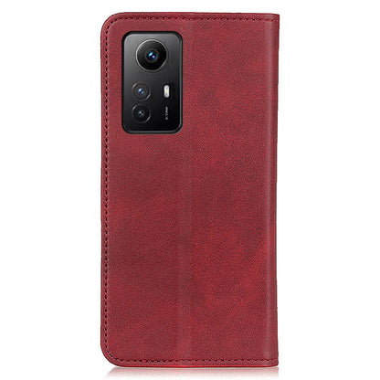 For Xiaomi Redmi Note 12S 4G Split Leather Shockproof Phone Case Wallet Stand Cover