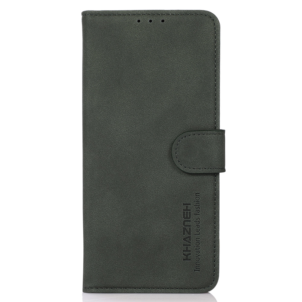 KHAZNEH Phone Case for Xiaomi Redmi Note 12S 4G Textured PU Leather Flip Wallet Stand Cover