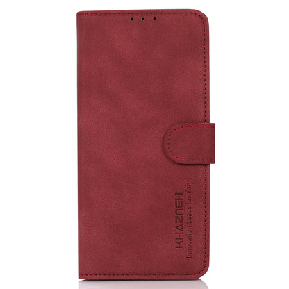 KHAZNEH Phone Case for Xiaomi Redmi Note 12S 4G Textured PU Leather Flip Wallet Stand Cover