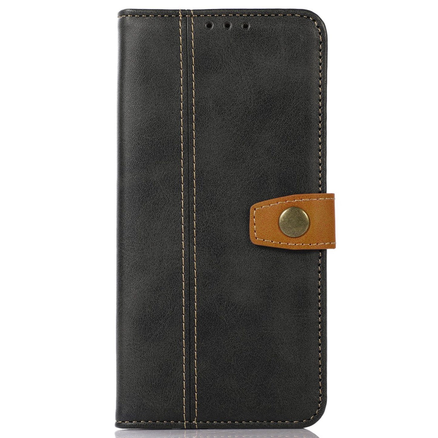 PU Leather Shell for Xiaomi Redmi Note 12S 4G Calf Texture Wallet Phone Case Flip Stand Cover