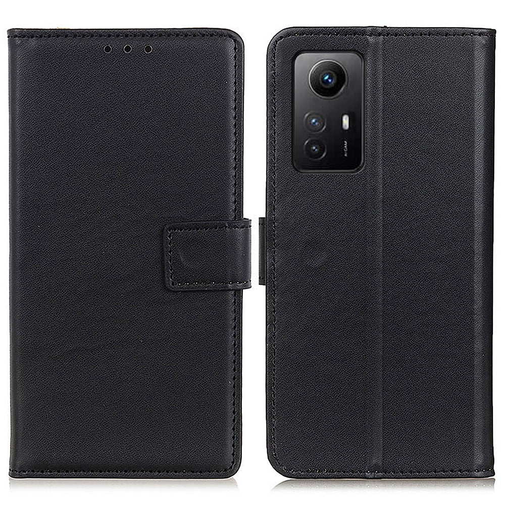For Xiaomi Redmi Note 12S 4G Foldable Stand PU Leather Phone Full Protection Case Wallet Phone Cover