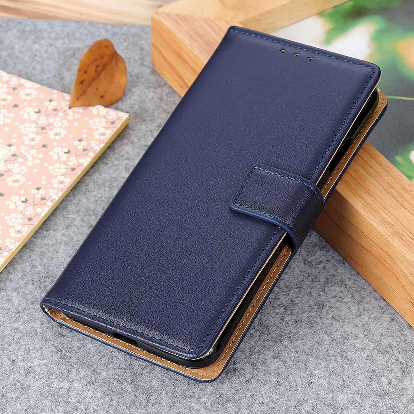 For Xiaomi Redmi Note 12S 4G Foldable Stand PU Leather Phone Full Protection Case Wallet Phone Cover